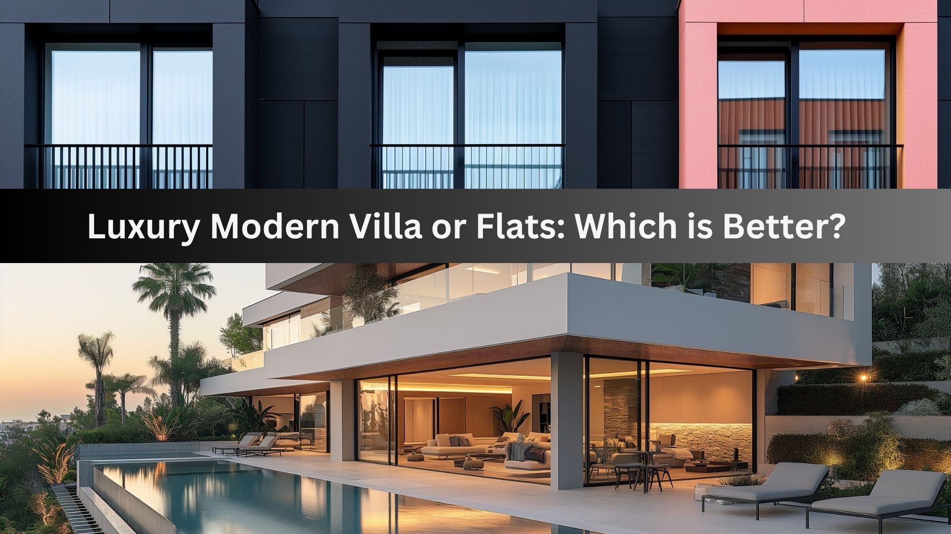 Luxury Modern Villa or Flats