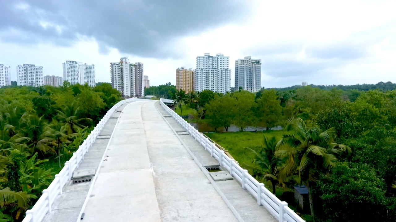 നാടിന്റെ  കാത്തിരിപ്പ് തീർന്നു ; മഞ്ചേരിക്കുഴിപ്പാലം റെഡി